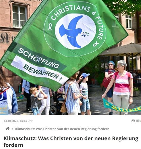 Klimaschutz Was Christen Von Der Neuen Regierung Fordern CC4F Soest