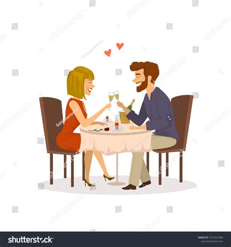 5+ Thousand Cartoon Dinner Date Royalty-Free Images, Stock Photos ...