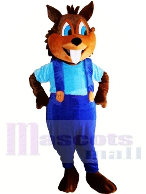 Happy Squirrel Mascot Costume Free Shipping