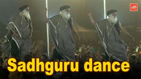 Sadhguru Mass Dance In Isha Mahashivratri At Isha Yoga Center