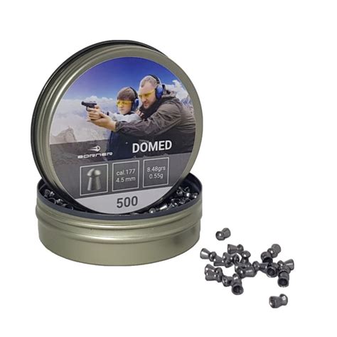Borner Domed Pellets / 500 - 4.5mm - Big Six Distribution