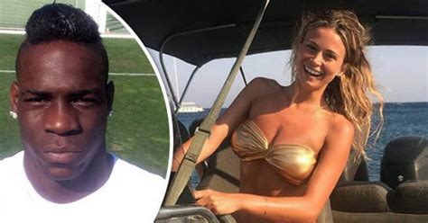 Mario Balotelli Backs Stunning Blonde Footie Presenter Whose Naked Pics