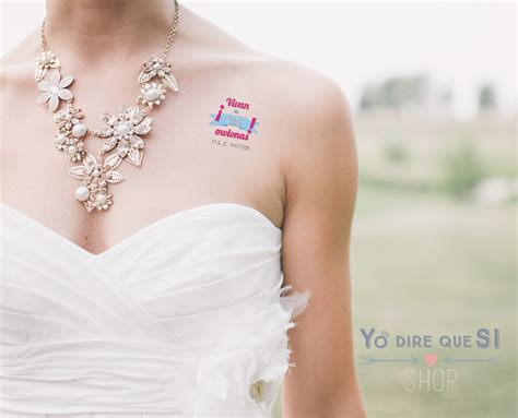 Blog De Bodas Yo Dire Que Si Tatuajes Temporales En Tu Boda Ideas