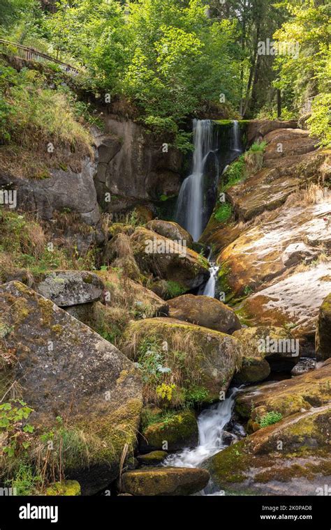 Triberg Waterfalls In The Black Forest Germany Stock Photo Alamy