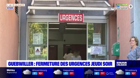 Guebwiller les urgences fermées dans la nuit de jeudi à vendredi