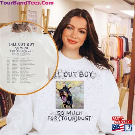 Fall Out Boy 2023 Tour Shirt Band Fan So Much Stardust Hoodie