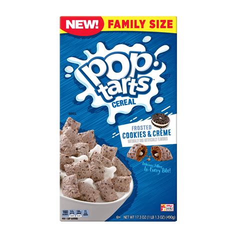 Kellogg S Pop Tarts Frosted Cookies And Creme Cold Breakfast Cereal 11