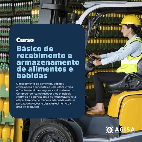 Curso B Sico Recebimento E Armazenamento De Alimentos E Bebidas Agisa