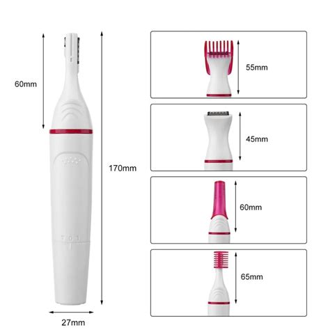 In Waterproof Electric Shaver For Pubic Hair Women Bikini Underarm