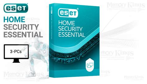 Antivirus Eset Home Security Essencial Pcs Memory Kings Lo Mejor En