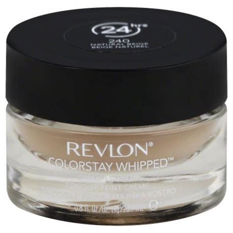 Revlon Colorstay Whipped 240 Natural Beige Creme Makeup 1 Count Food