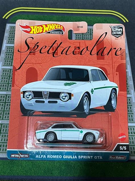 Hot Wheels Spettacolare Alfa Romeo Giulia Spring Gta Hobbies Toys Toys Games On Carousell