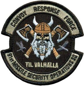 91st MISSILE SECURITY OPERATIONS SQUADRON CONVOY RESPONSE FORCE