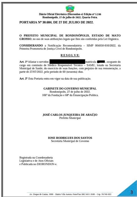 Coordenador Do Samu Acusado De AssÉdio Moral E Sexual É Afastado Pela