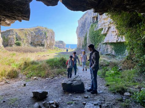 Jurassic Coast Walks Exploring The Caves At Winspit And On To St