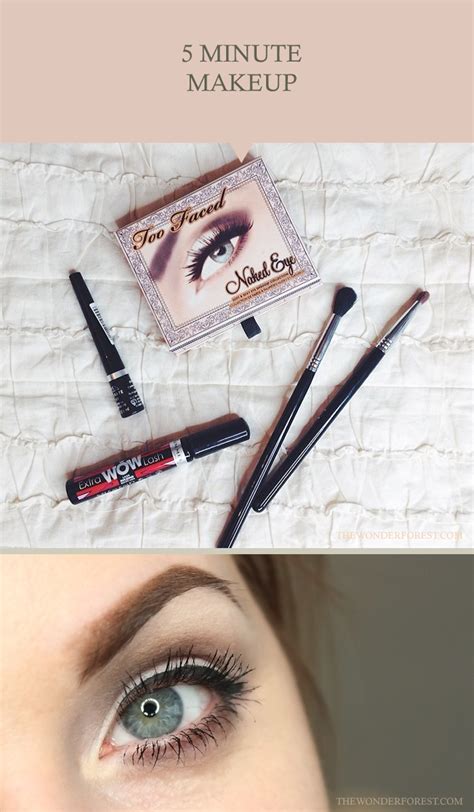 minute makeup tutorial  forest