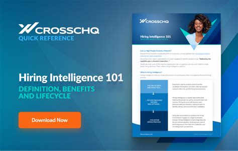 Crosschq Hiring Intelligence Guide Crosschq Hire Retain Better