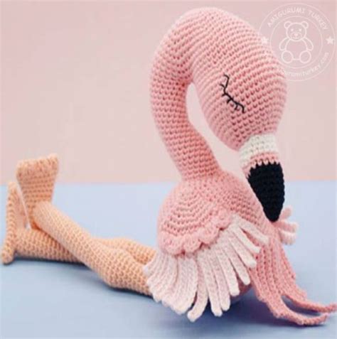 Aktif Moda Moda Üzerine Herşey Crochet flamingo Crochet projects