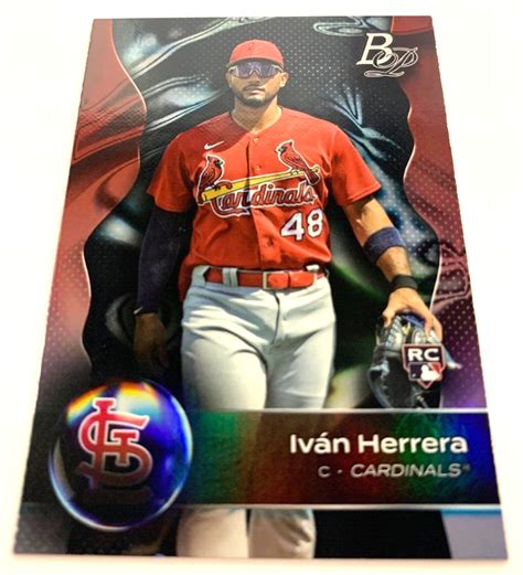 Ivan Herrera Rookie • 2023 Bowman Platinum 65 • Sharp St Louis