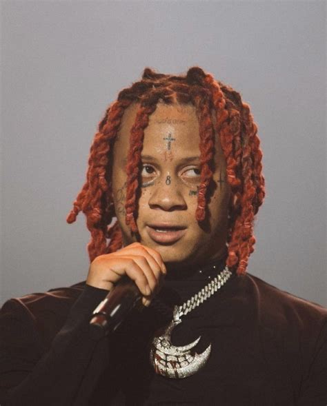 Pin By Stoned On Trippietrippin Mens Hairstyles Trippie Redd Hair