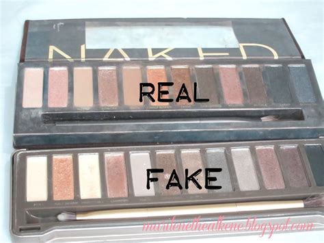 How To Spot A FAKE Urban Decay NAKED Palette Doll Up Mari