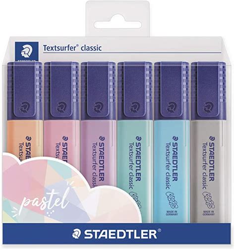 Staedtler Cwp Textsurfer Classic Pastel Highlighter High Quality