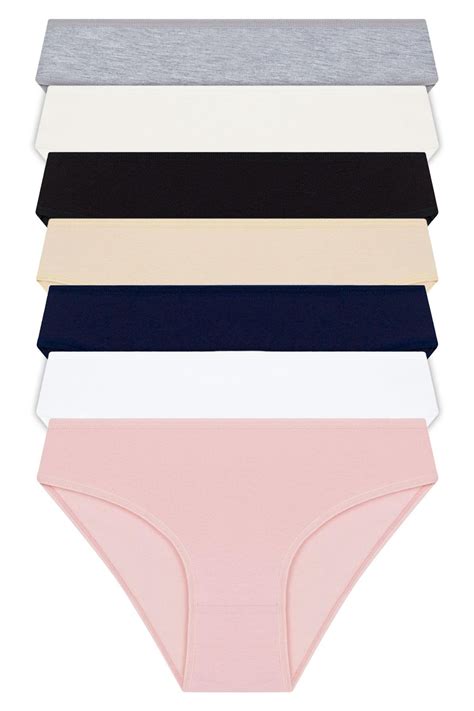 Basic Pamuklu Kadın Bikini Külot li Paket COTTONHILL