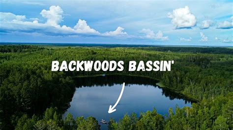 Backwoods Bassin On The HIDDEN Lakes Of Minnesota YouTube