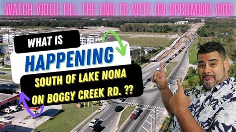 The Future Of Orlando The Lake Nona Area Boggy Creek Road Youtube