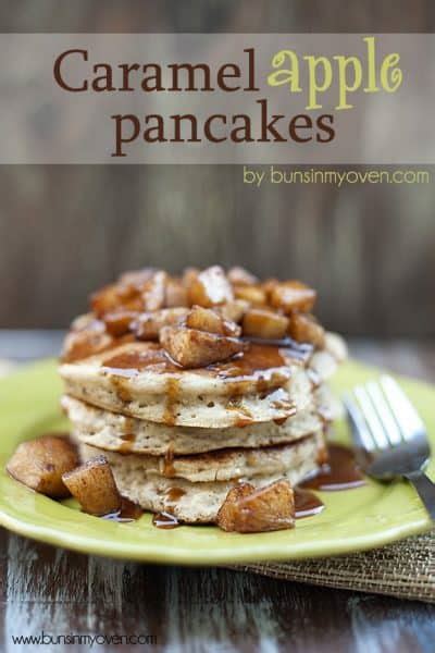 Caramel Apple Pancake Recipe Buns In My Oven