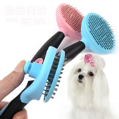 Pet Grooming Supplies Self Quick Clean Pet Brush For Dog Cat Brushes ...