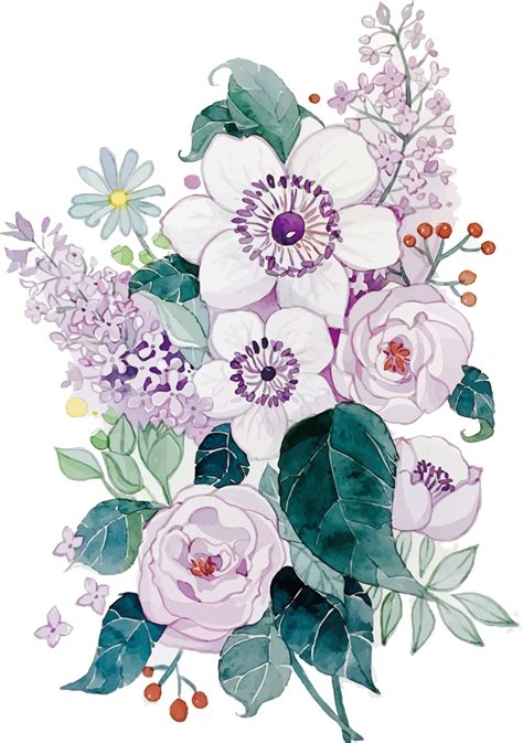 Download Hd Clipart Royalty Free Floral Design Flower Painting Best