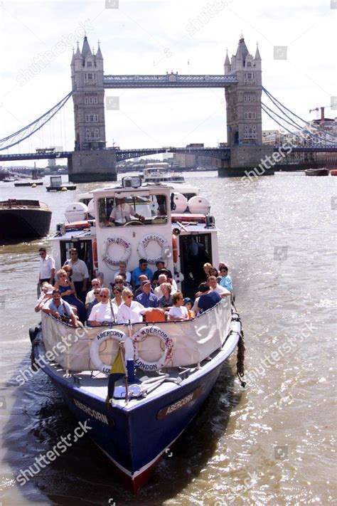 Thames Tourist Boats Special On River Editorial Stock Photo - Stock ...