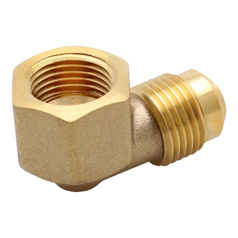 Codo De Grados X De Pulgada Dorado Coflex The Home Depot