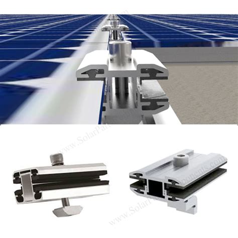 Aluminum Thin Film Solar Panel Clamp