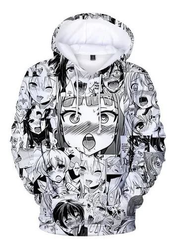 Sudadera Otaku Manga Figura Hentai Sudadera Chamarra Moda Meses sin interés