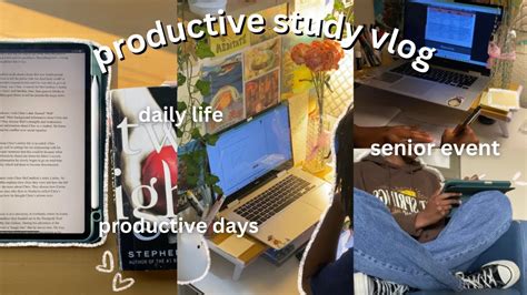 48 Hour Study Vlog Productive Days In My Life Note Taking Sister S