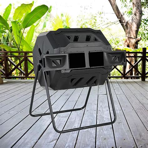 Vivosun Outdoor Tumbling Composter Wormskillwaste