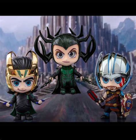 Figuras Cosbaby Marvel Los Muñequitos Cabezones de Hot Toys