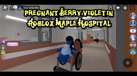 Pregnant Berry Violet In Roblox Maple Hospital Youtube