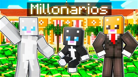 Me Adopta Una Familia De Millonarios En Minecraft Youtube