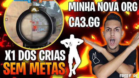 Sala Personalizada Free Fire Ao Vivo X Dos Crias Sem Meta