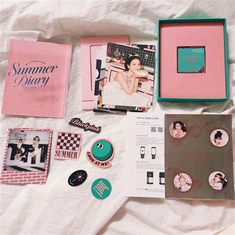 Blackpink Summer Diary Kit Ygselect Jennie Lisa Jisoo Jisoo