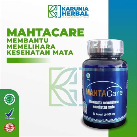 Jual Mahtacare Kapsul Kapsul Obat Mahtacare Untuk Kesehatan Mata Anda