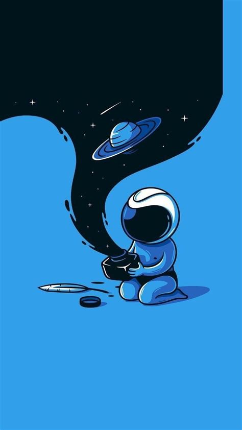 Cartoon Space Wallpaper 4k - 2560x1440 Astronaut Art 4k 1440p ...