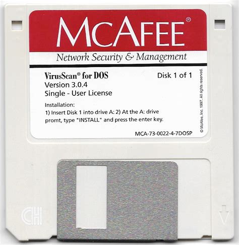 McAfee VirusScan 3.x for Windows and DOS : McAfee, Inc. : Free Download ...