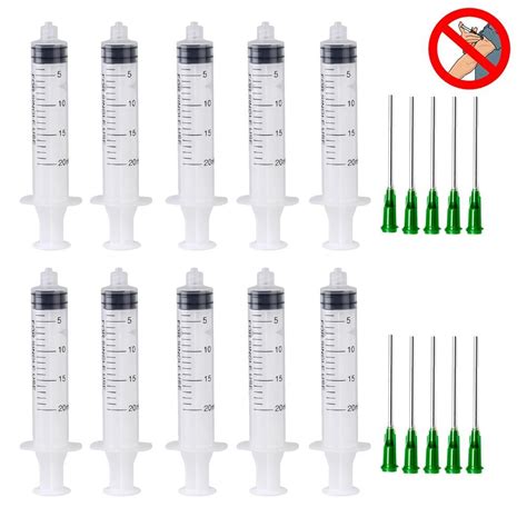 2021 20ml Disposable Plastic Syringe With Needle For Lab And Multiple ...