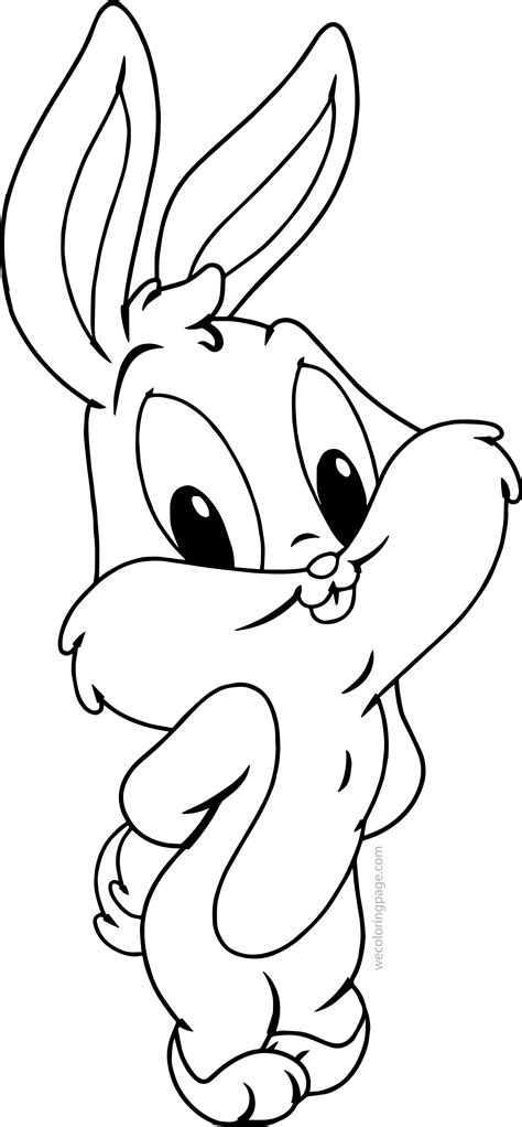 Baby Bug Bunny Coloring Pages - Inerletboo