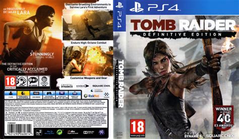 Tomb Raider: Definitive Edition DVD Cover (2014) PS 4