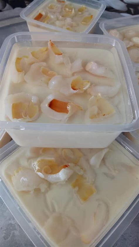 Resepi Puding Laici Berkuah Sukatan Cawan Yang Mudah Sedap Daily Makan